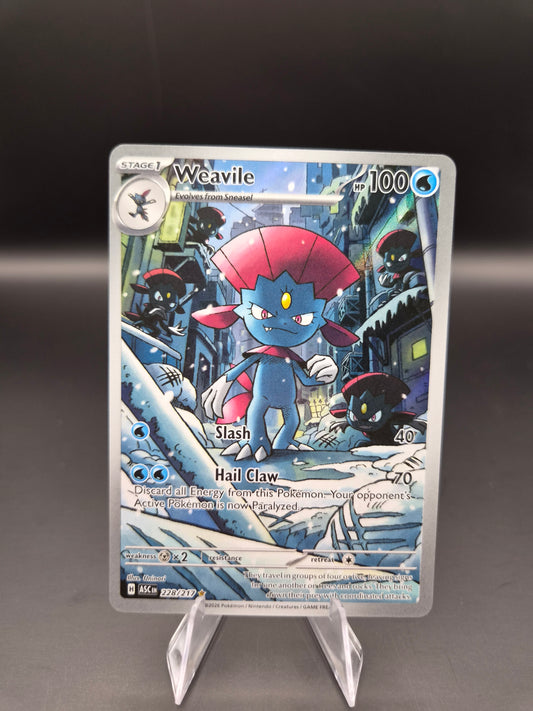 Weavile (Ascended Heroes · 228/217 · Illustration Rare · Released 2026)