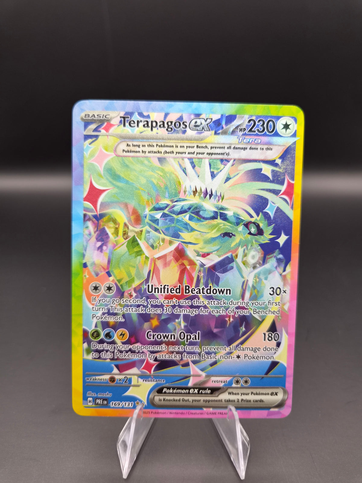 Terapagos ex (Pokemon Scarlet & Violet: Prismatic Evolutions)