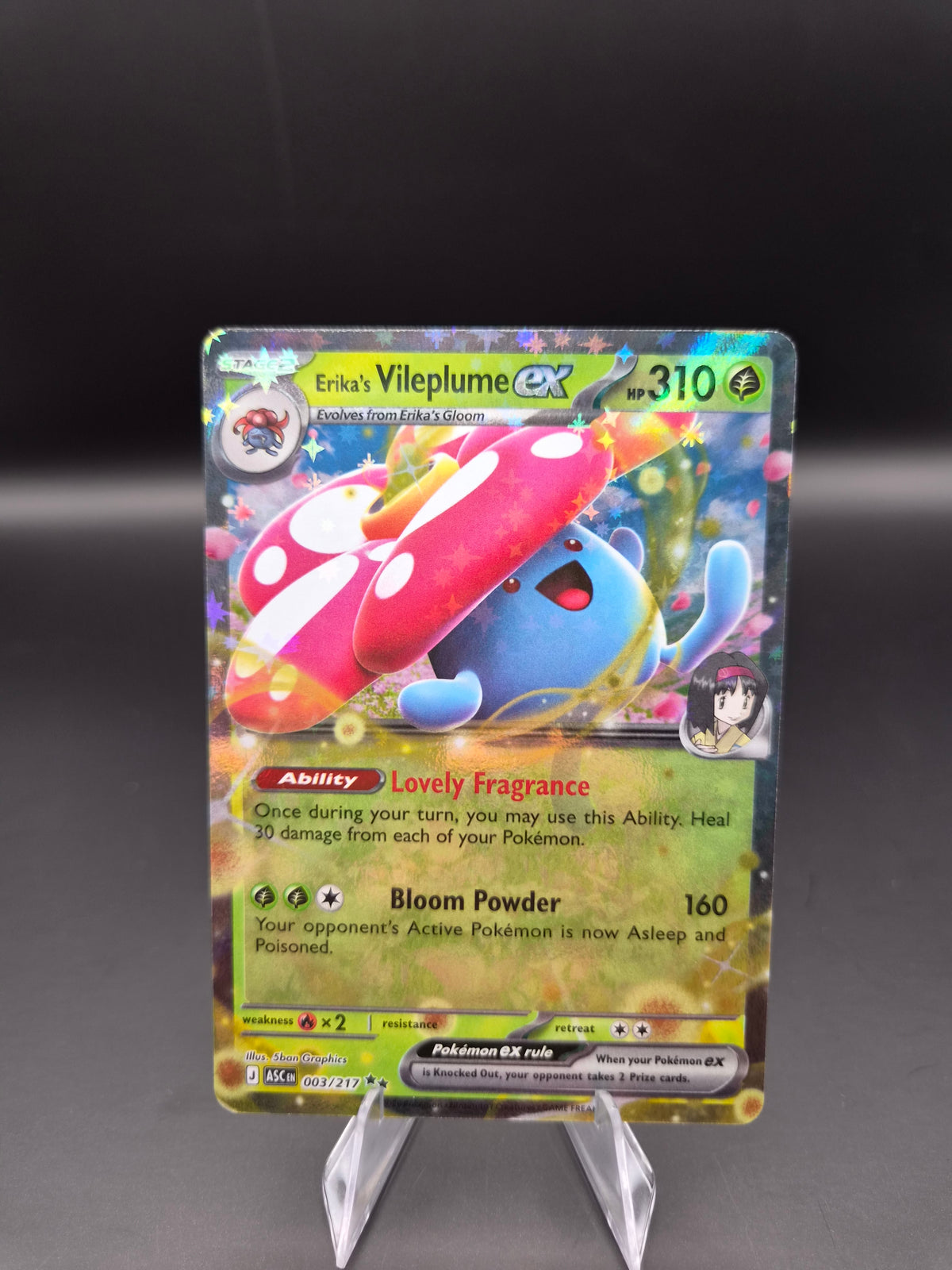 Erika's Vileplume ex (Pokemon Mega Evolution: Ascended Heroes)