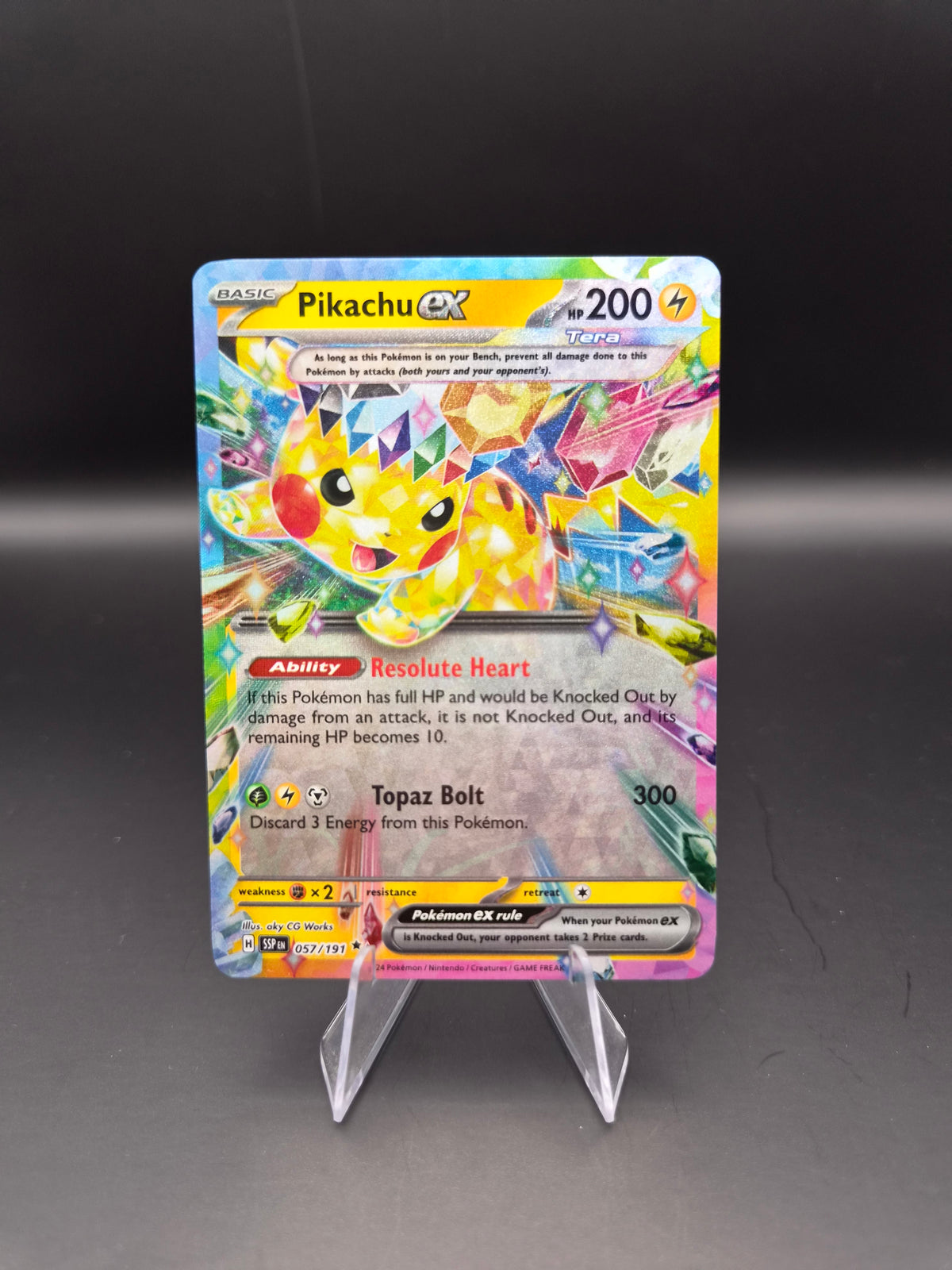 Pikachu ex (Pokemon Scarlet & Violet: Surging Sparks)