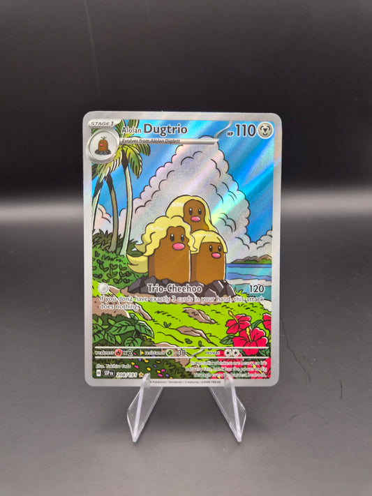Alolan Dugtrio (Pokemon Scarlet & Violet: Surging Sparks)