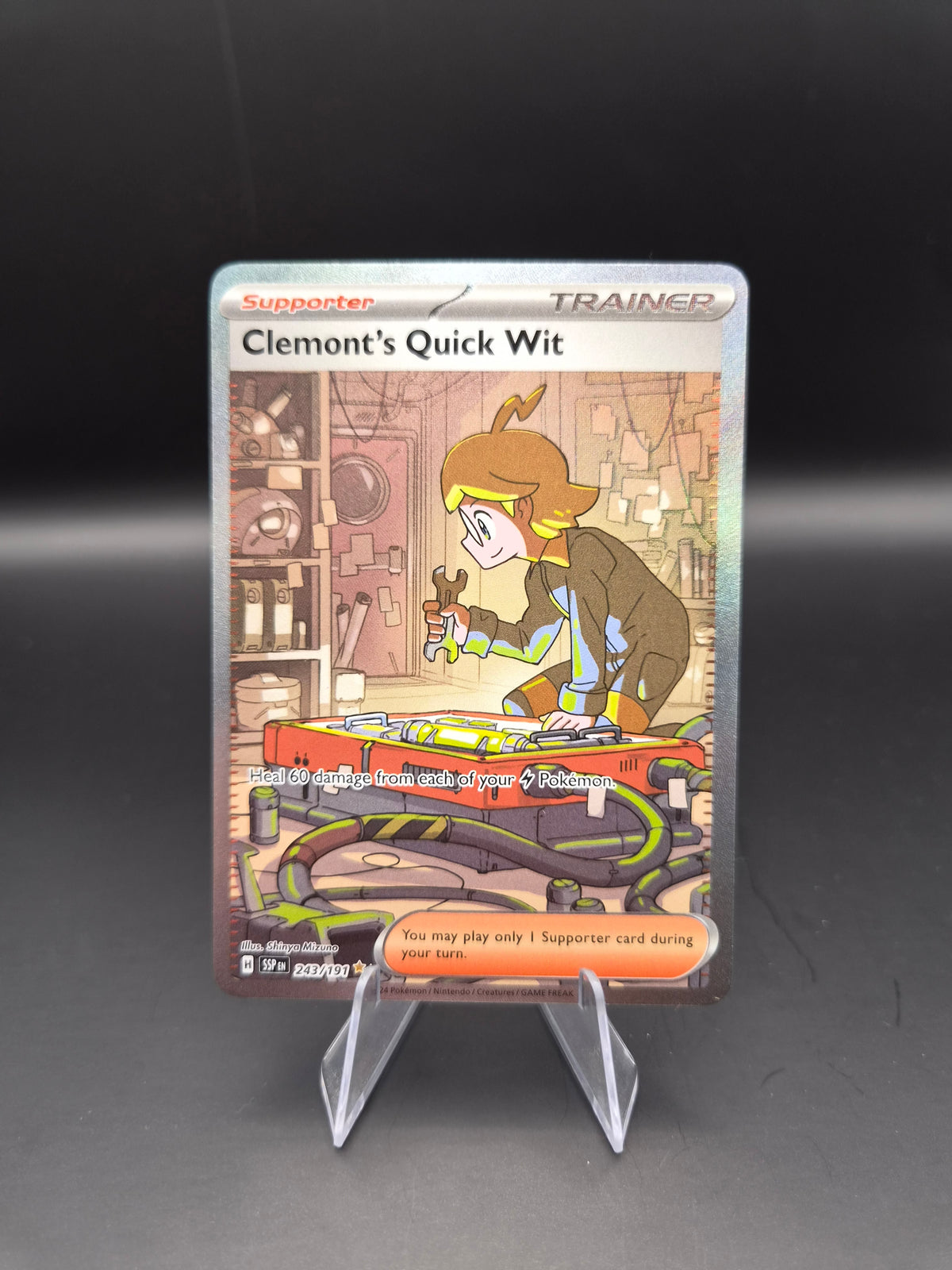 Clemont's Quick Wit (Pokemon Scarlet & Violet: Surging Sparks)