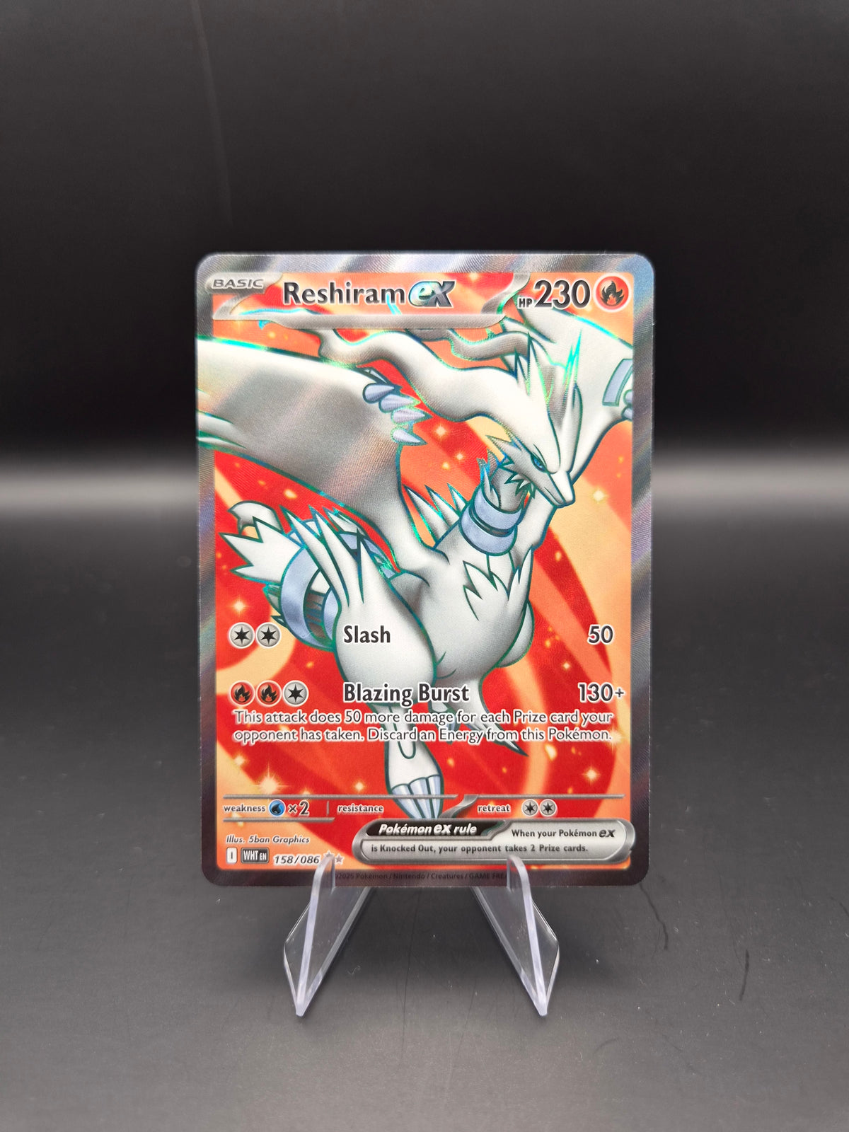 Reshiram ex (Pokemon Scarlet & Violet White Flare)