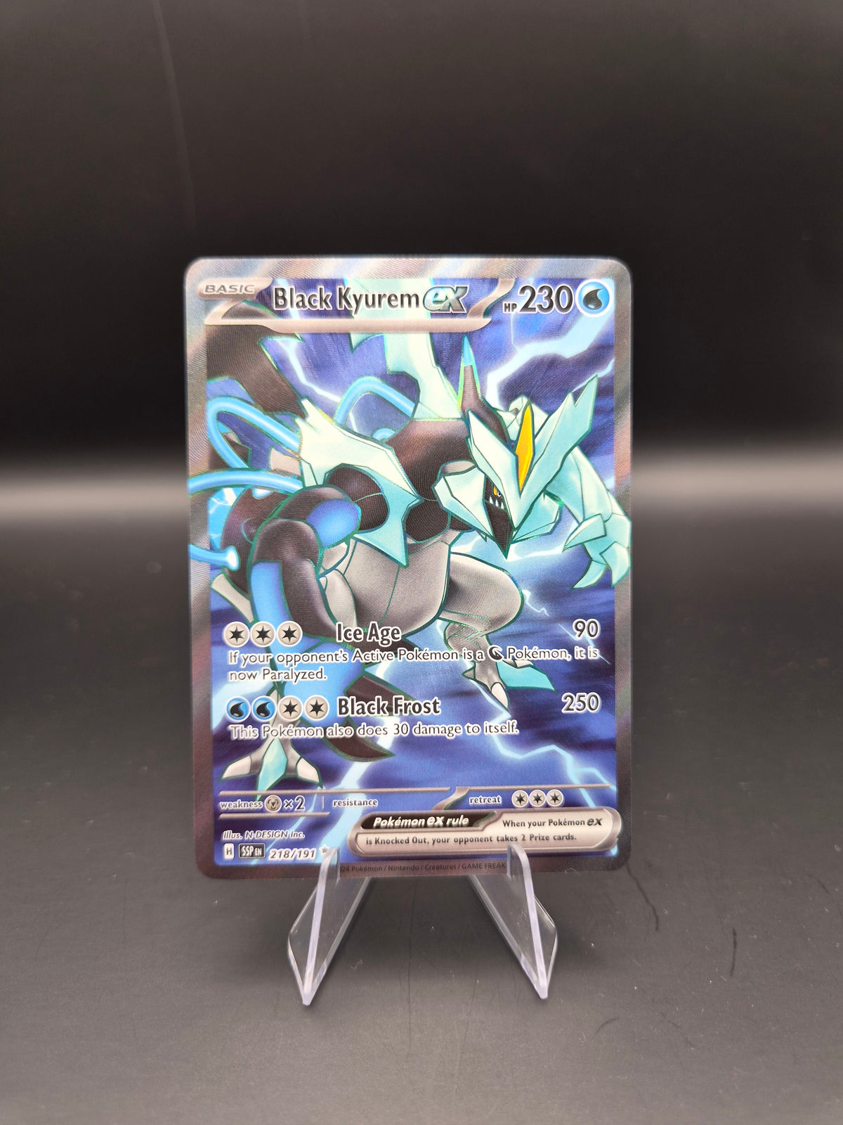 Black Kyurem ex (Pokemon Scarlet & Violet: Surging Sparks)