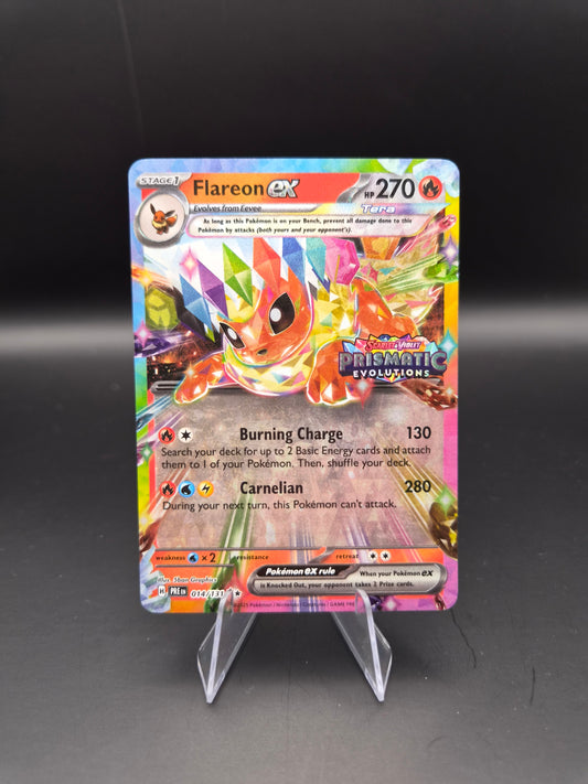 Flareon ex (Pokemon Scarlet & Violet: Prismatic Evolutions)
