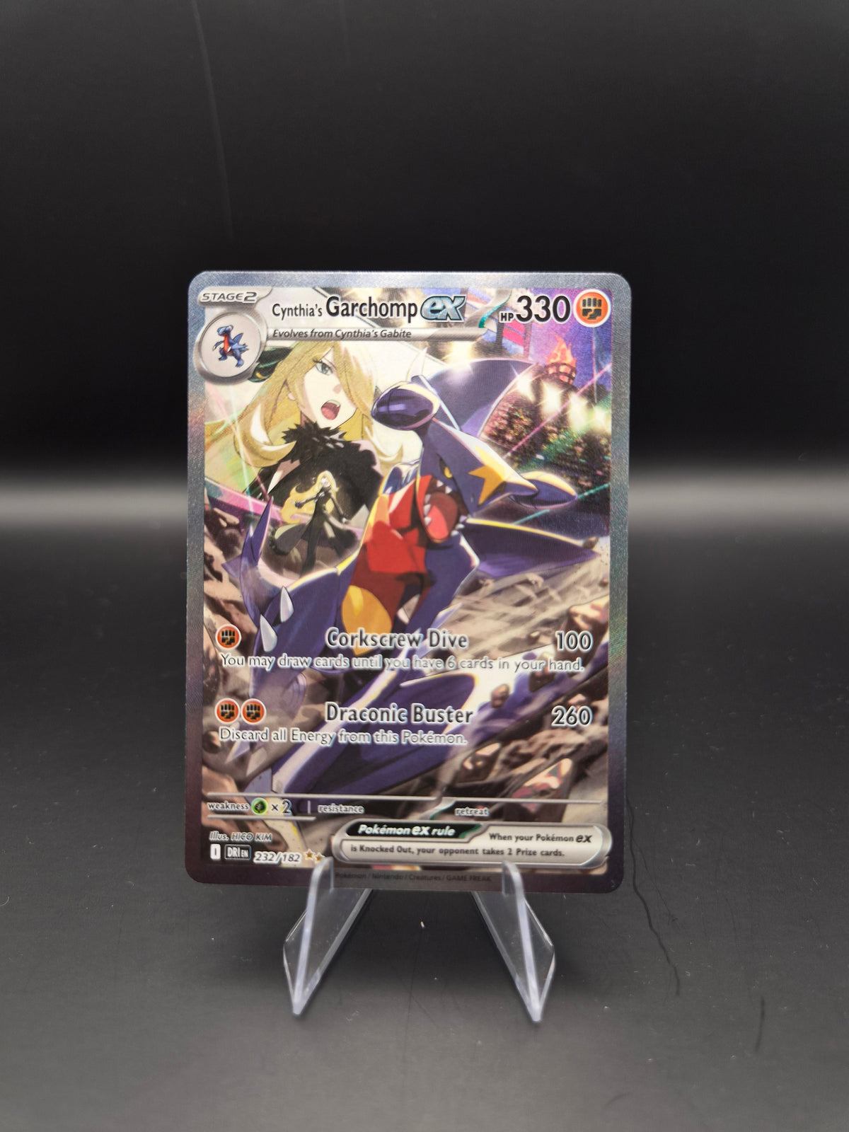 Cynthia's Garchomp ex (Pokemon Scarlet & Violet Destined Rivals)