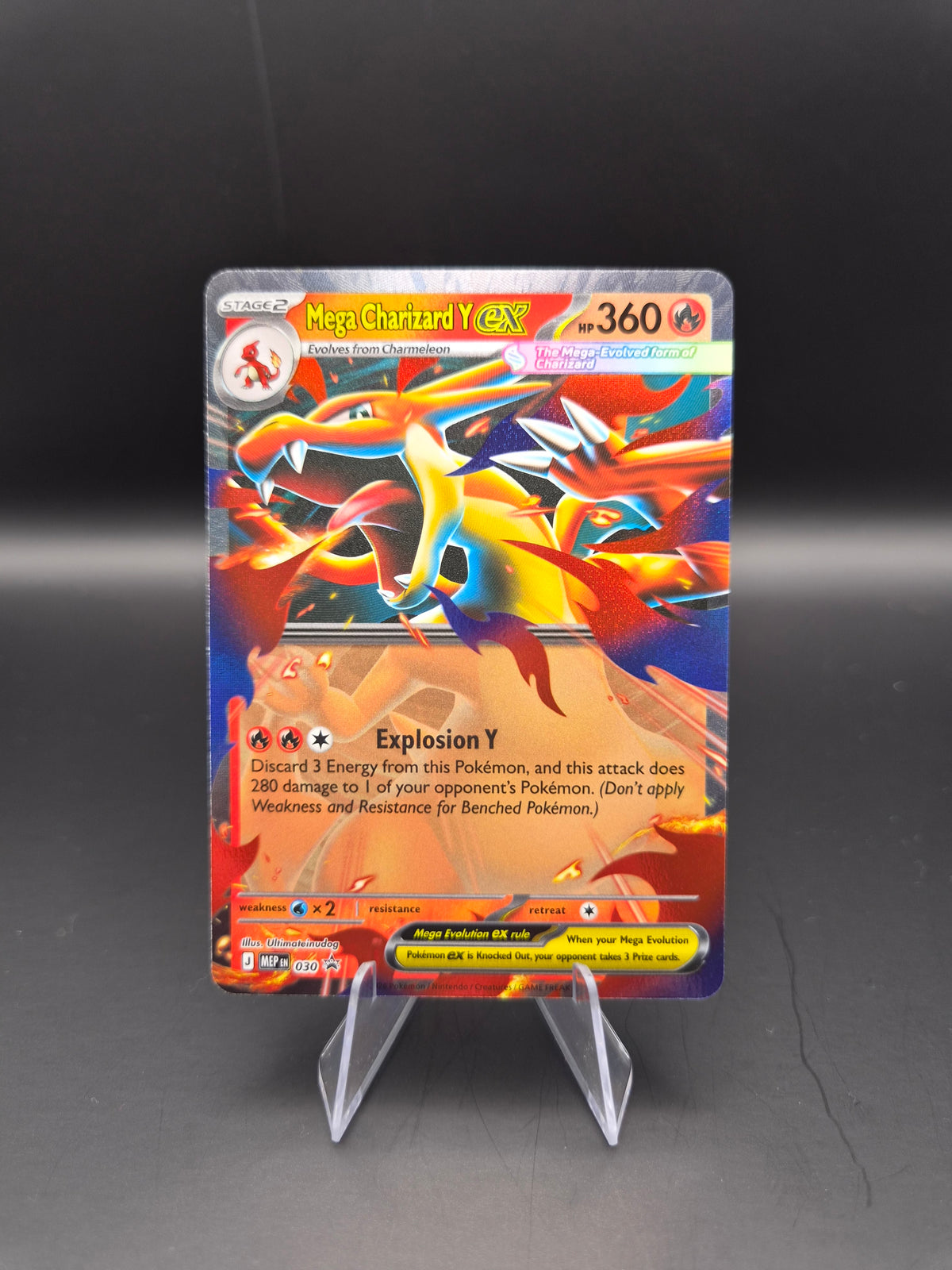 Mega Charizard Y ex (Pokemon Mega Charizard Tin Promo)