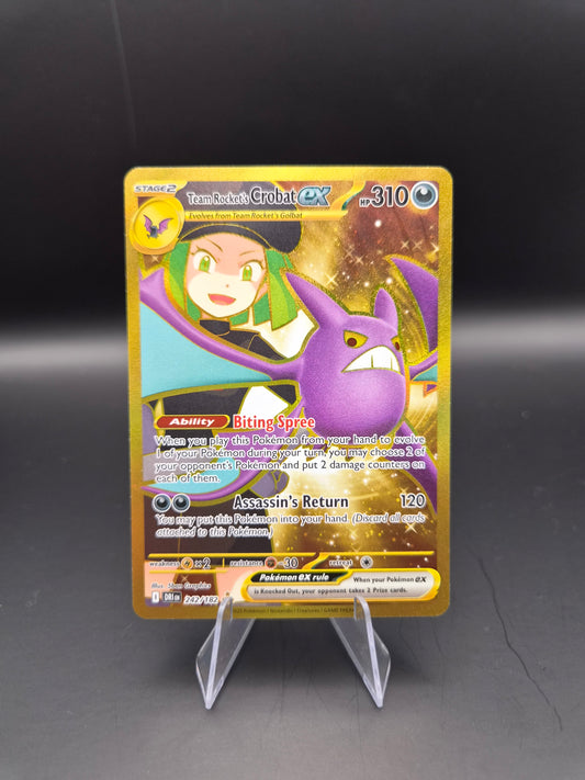 Team Rocket's Crobat ex (Pokemon Scarlet & Violet Destined Rivals)