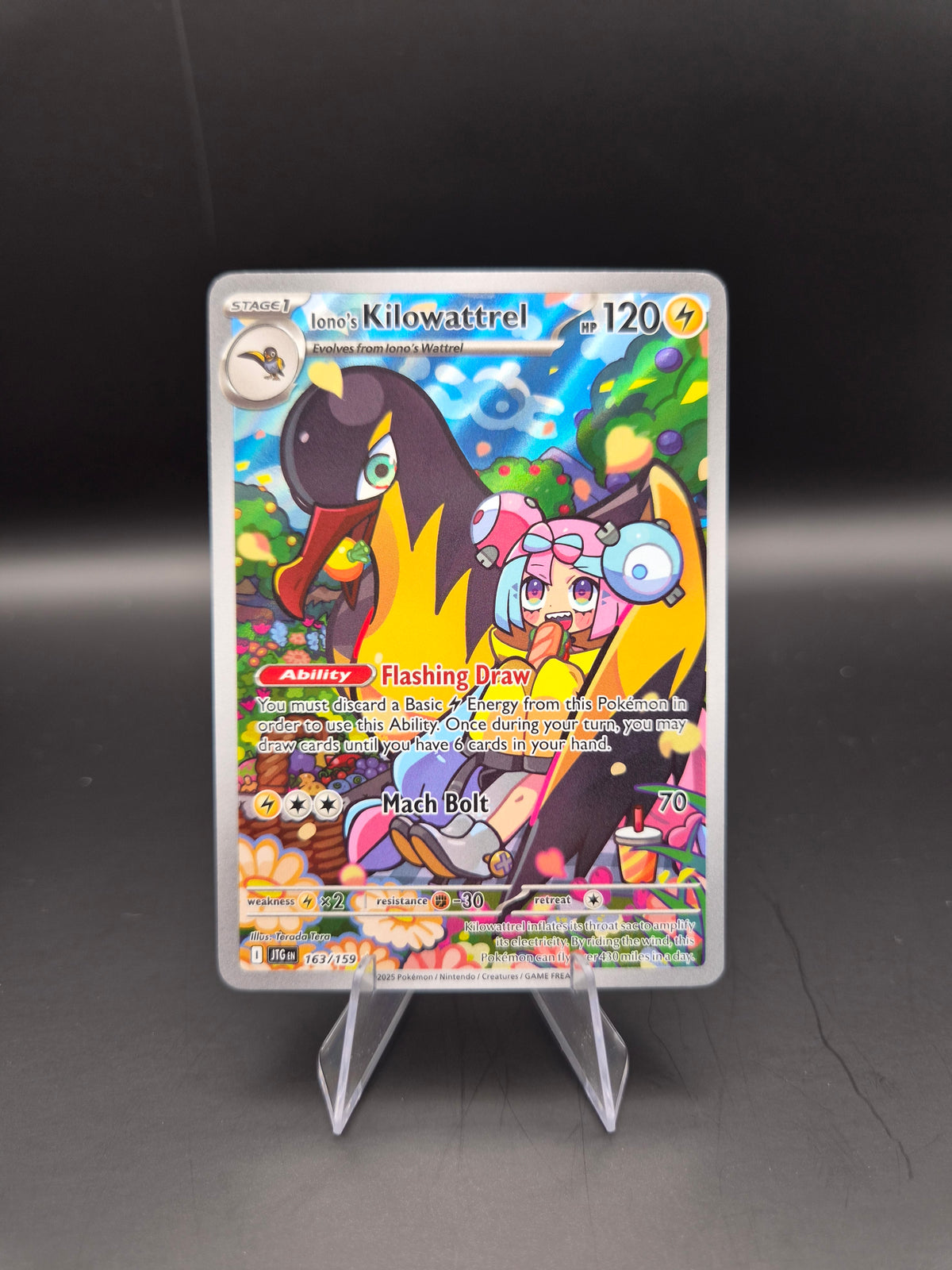 Iono's Kilowattrel (Pokemon Scarlet & Violet Journey Together)