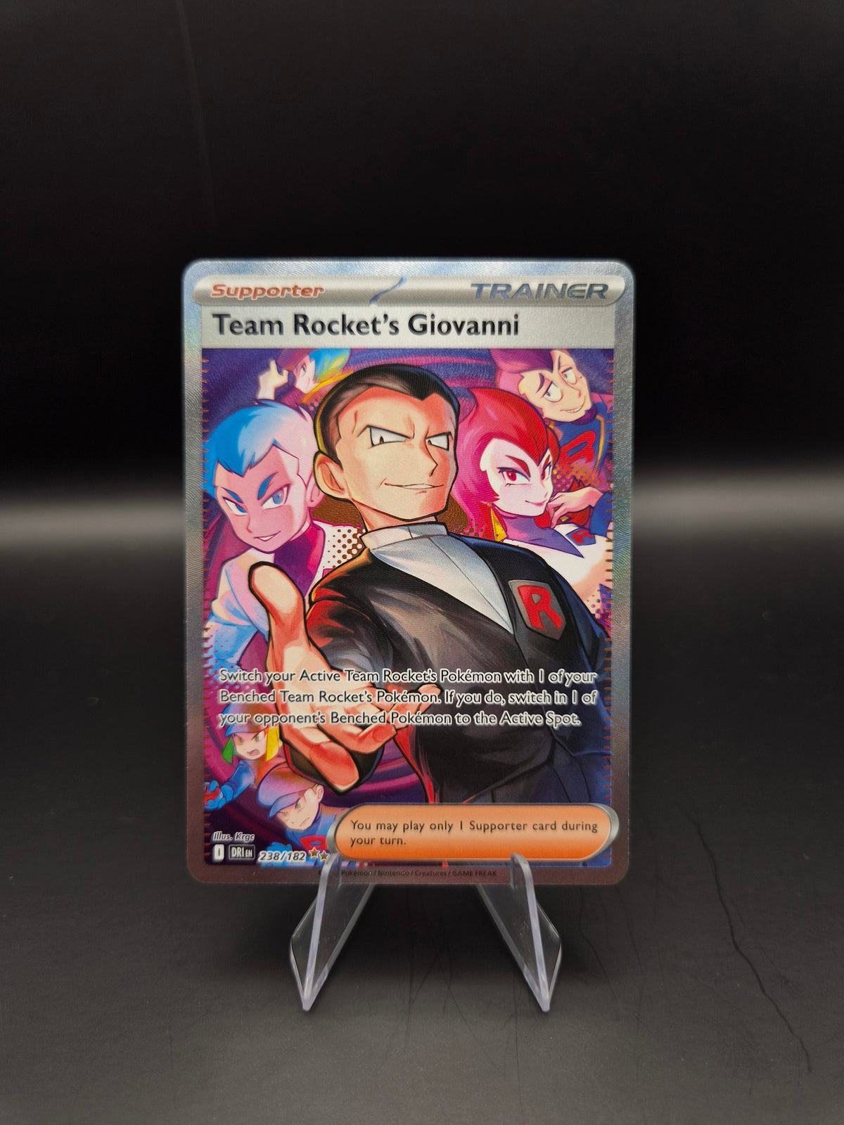 Team Rocket's Giovanni (Pokemon Scarlet & Violet Destined Rivals)