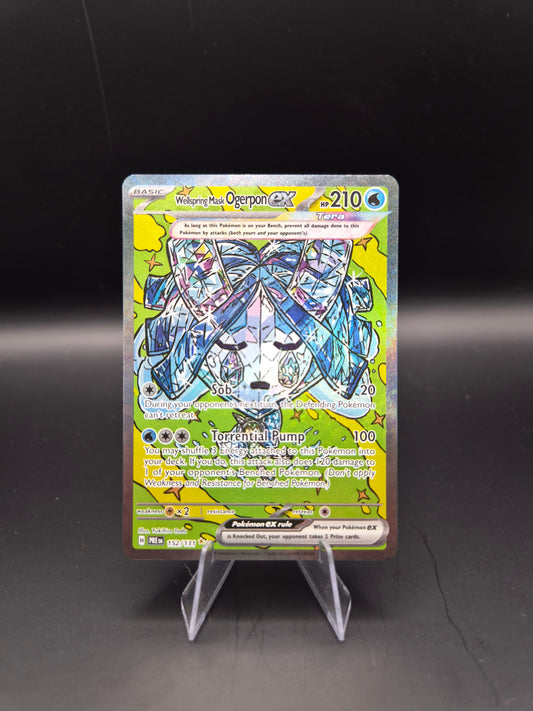 Wellspring Mask Ogerpon ex (Pokemon Scarlet & Violet Prismatic Evolutions)