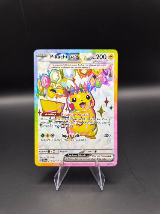 Pikachu ex (Pokemon Scarlet & Violet Surging Sparks)