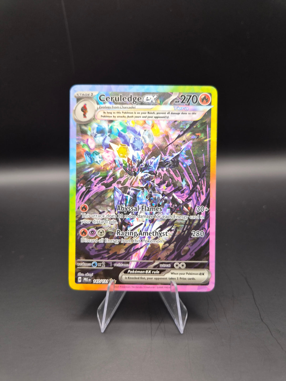 Ceruledge ex (Pokemon Scarlet & Violet Prismatic Evolutions)