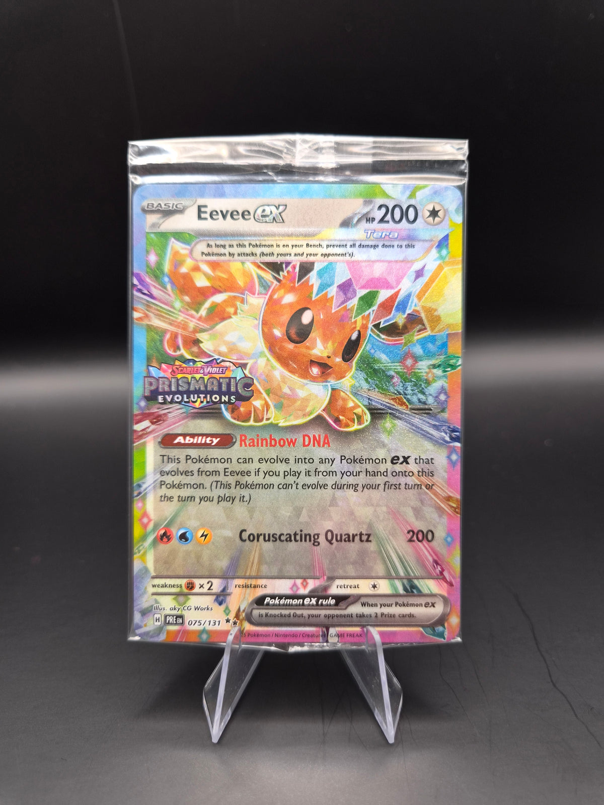 Eevee ex (Pokemon Scarlet & Violet: Prismatic Evolutions)