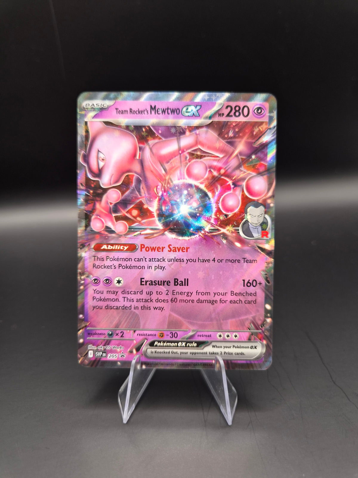 Team Rocket’s Mewtwo ex (Pokemon Scarlet & Violet: Black Star Promos)