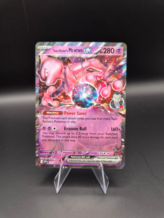 Team Rocket’s Mewtwo ex (Pokemon Scarlet & Violet: Black Star Promos)