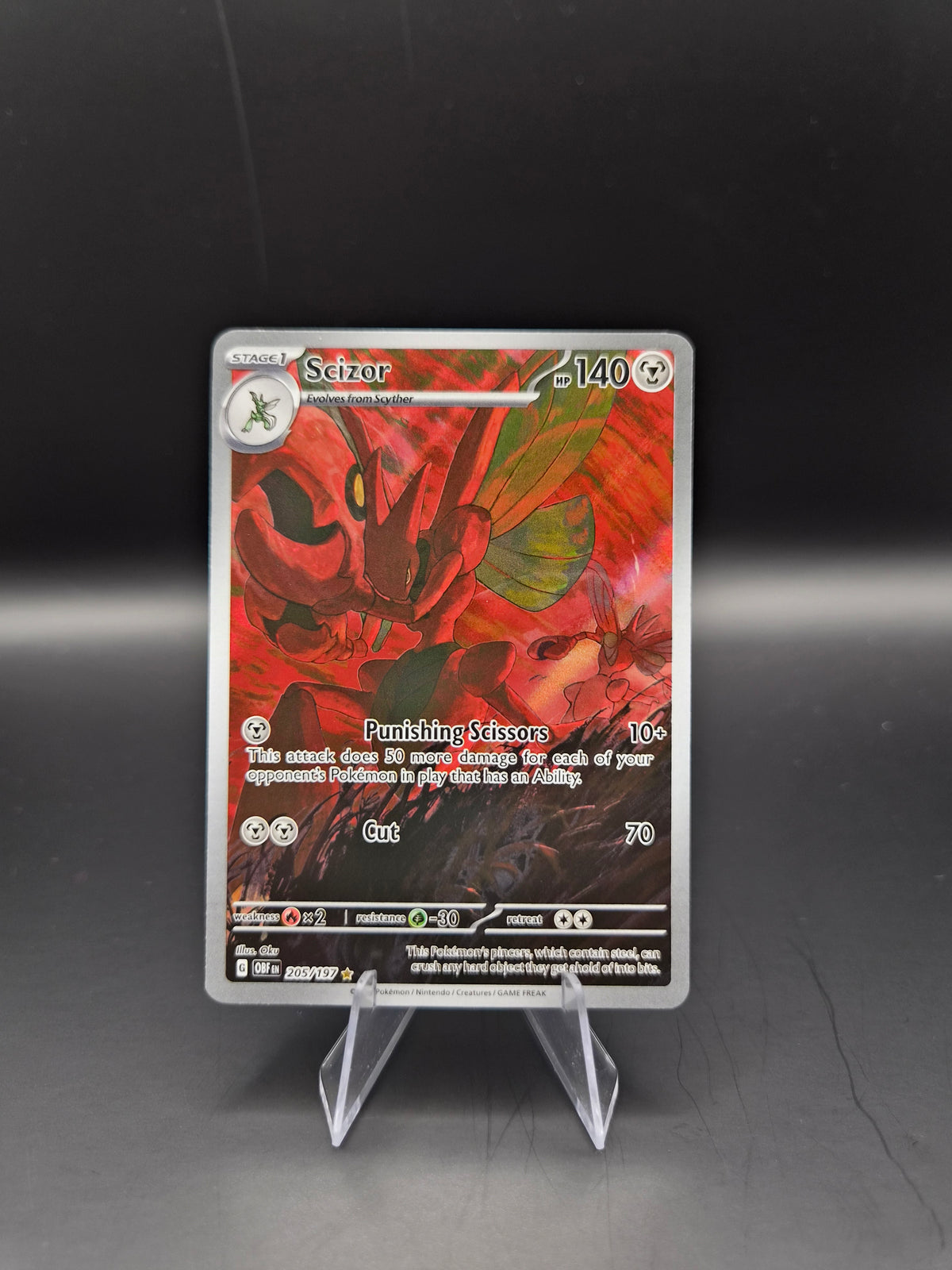 Scizor (Pokemon Scarlet & Violet: Obsidian Flames)