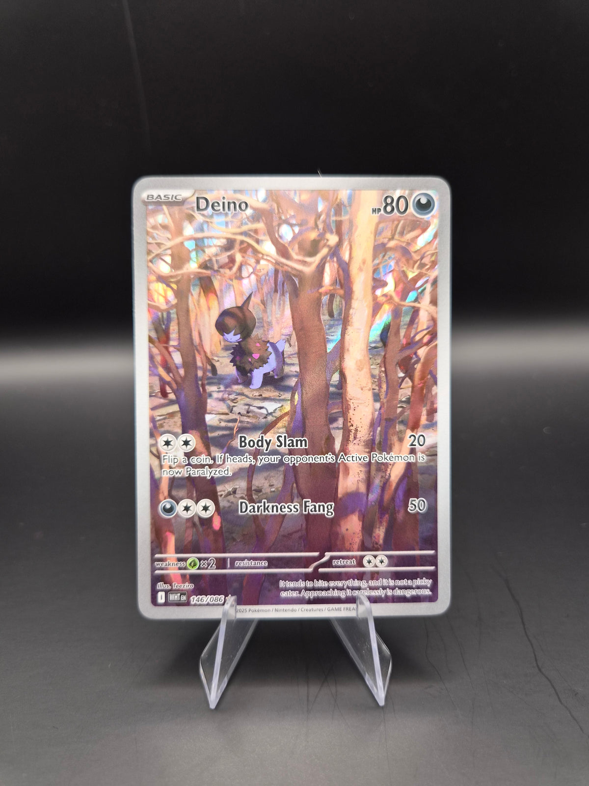 Deino (Pokemon Scarlet & Violet White Flare)